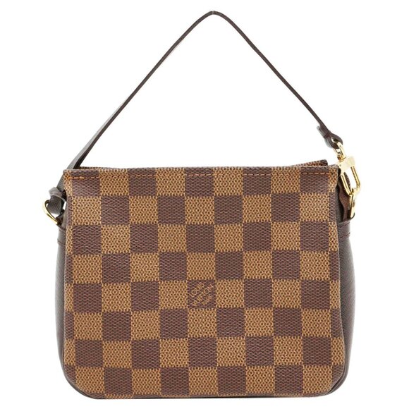 Louis Vuitton  Trousse Makeup Damier Ebene Pochette Clutch Brown - Picture 1 of 12